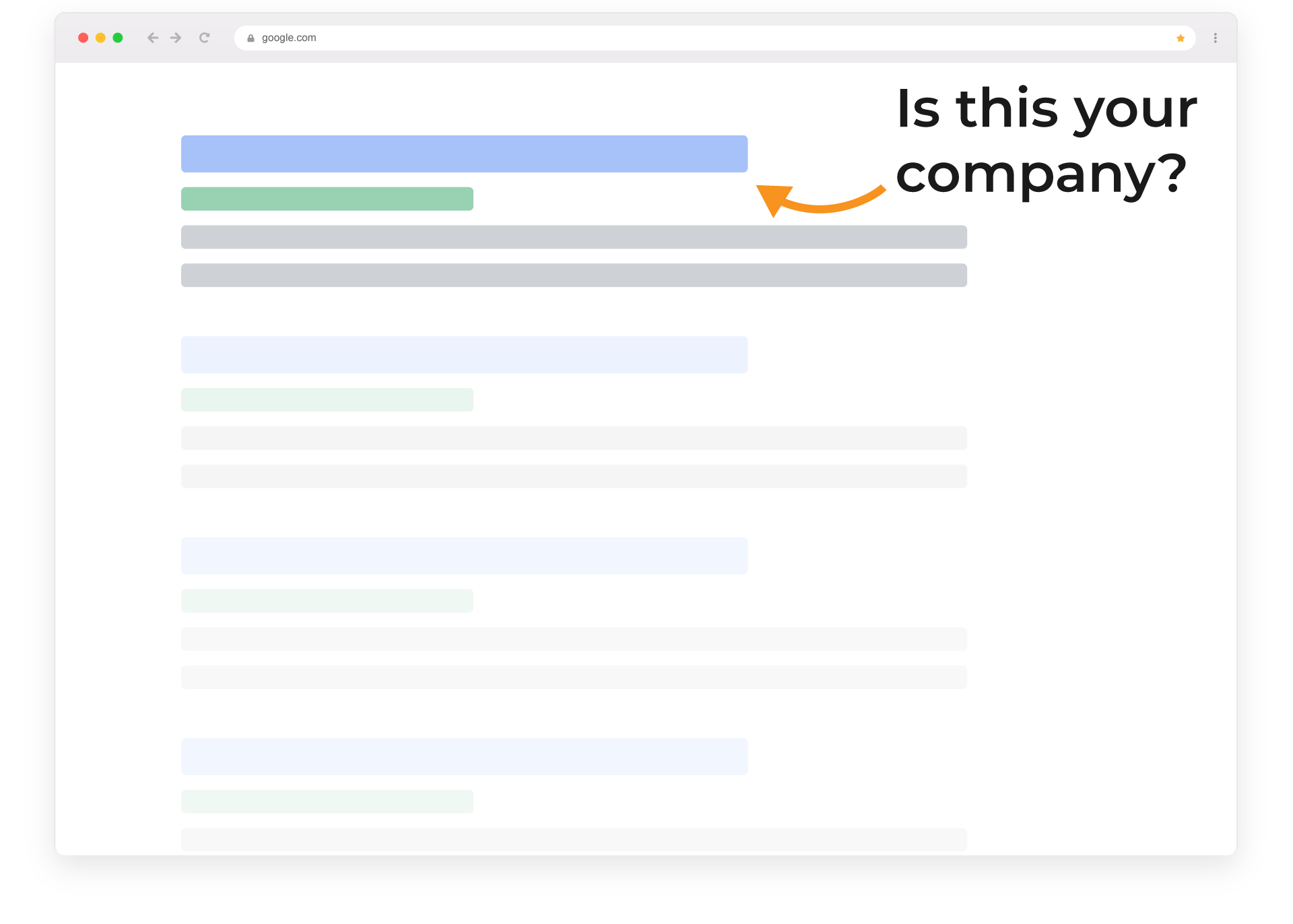 seo rankings screenshot